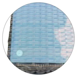 4pc Rattan Wicker Outdoor Lounge Chair With Cushions - Brown/Beige - GODEER -Crosley Shop GUEST 0148cf3c 595b 49b4 954e 4cd13ca8bc5f