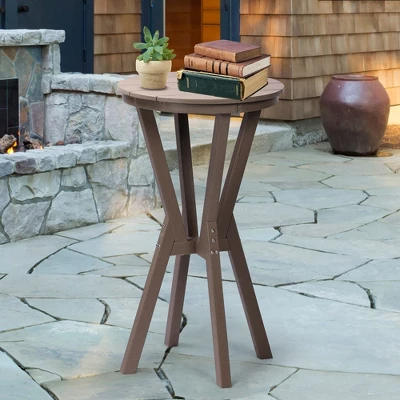 Aoodor Round Bar Table, 42.1" Tall High Dining Table, Suitable For Living Room, Bistro 3 Aoodor Round Bar Table, 42.1" Tall High Dining Table, Suitable For Living Room, Bistro