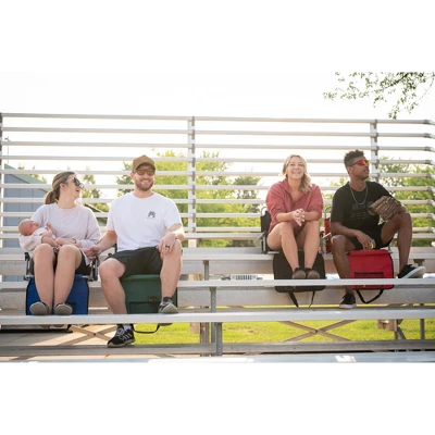 Stansport Folding Stadium Seat With Arms Green/Tan 11 Stansport Folding Stadium Seat With Arms Green/Tan - Image 9