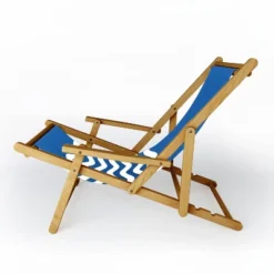 Crosley Shop 47 The Old Art Studio Nautical Seascape Sling Chair - Deny Designs