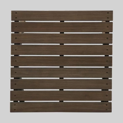 Sedona Acacia Wood Patio Side Table Gray - Christopher Knight Home 5 Sedona Acacia Wood Patio Side Table Gray - Christopher Knight Home - Image 3