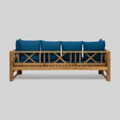 Long Beach Acacia Wood Extendable Patio Daybed Sofa Teak - Christopher Knight Home 12 Long Beach Acacia Wood Extendable Patio Daybed Sofa Teak - Christopher Knight Home -Crosley Shop GUEST 08dfc071 202e 4241 99c8 cb8422ed0655