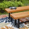 2pk 63" Acacia Wood Benches - Captiva Designs 1 2pk 63" Acacia Wood Benches - Captiva Designs -Crosley Shop GUEST 09ba9967 6105 4047 bd25 76a80712c969