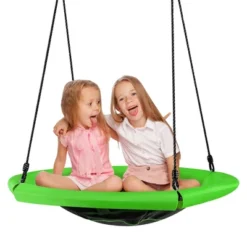 Costway 40'' Nest Tree Swing Outdoor Round Swing For Backyard BlueGreen -Crosley Shop GUEST 0a72870c 0d80 43ce ba2a 484027e6ce1f