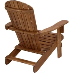 Teal Island Designs Cape Cod Natural Wood Adirondack Chair -Crosley Shop GUEST 0a93b2e7 241f 4ba0 a530 5a853c8d0464