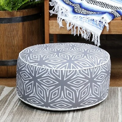 Sunnydaze Decor Sunnydaze Indoor/Outdoor All-Weather, Water-Resistant Inflatable Blow Up Ottoman Pouf 3 Sunnydaze Decor Sunnydaze Indoor/Outdoor All-Weather, Water-Resistant Inflatable Blow Up Ottoman Pouf