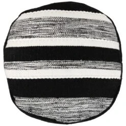 Northlight 18" Black And White Striped Outdoor Woven Pouf Ottoman 8 Northlight 18" Black And White Striped Outdoor Woven Pouf Ottoman -Crosley Shop GUEST 0bd09b1c 9dbb 4b24 a600 e1350bc4f9b4