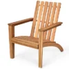 Costway Patio Acacia Wood Adirondack Chair Lounge Armchair Durable Outdoor Garden Yard -Crosley Shop GUEST 0ce8bc7e 2f0b 4b8d 9950 a5c1ca32fb3f