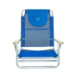 Ostrich SBSC-1016B Lightweight South Adult Beach Outdoor Lake Sand Lounging Chair, Blue And White Stripes -Crosley Shop GUEST 0e8a258b 88e1 44ed 89f8 d99d955c116f