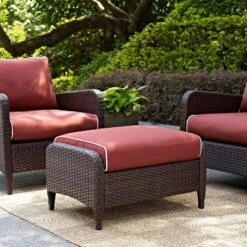 Kiawah Outdoor Wicker Ottoman - Crosley 15 Kiawah Outdoor Wicker Ottoman - Crosley -Crosley Shop GUEST 13074a1b 8c9d 43c7 b428 4225d5b84aca