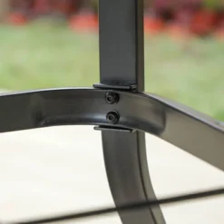 5pc Patio Set With Square Table & Steel 360 Swivel Sling Arm Chairs - Captiva Designs -Crosley Shop GUEST 134f5307 c8c1 457d abe6 55d0f6b8c0ec