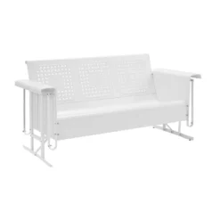 Bates Outdoor Sofa Glider - White - Crosley -Crosley Shop GUEST 1446bfad 07d5 4a84 94c2 5d9b92165e0a