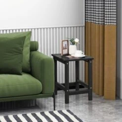 Costway 14'' Patio Adirondack Side End Table HDPE Square Weather Resistant Garden Black/Brown/Grey/White -Crosley Shop GUEST 16b1fe6a 2c10 457b 81fe 8c0e71f8e163