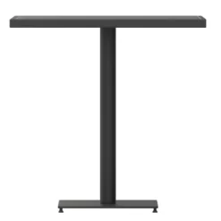 Merrick Lane Outdoor Patio Table All-Weather 30" Square Dining Table With Faux Teak Poly Slats - Steel Frame -Crosley Shop GUEST 16c4e526 58d0 42c4 bda2 146d8df05a3f