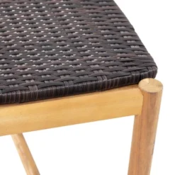 Cambria Outdoor 3 Seater Wicker Bench - Teak/Brown - Christopher Knight Home 13 Cambria Outdoor 3 Seater Wicker Bench - Teak/Brown - Christopher Knight Home -Crosley Shop GUEST 174a3508 b8cc 411e 81a4 9d60762e0786