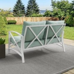 Crosley Kaplan Outdoor Patio Loveseat -Crosley Shop GUEST 17c0631e 3f38 4541 b97f a1c0229059b6