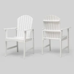2pk Malibu Acacia Wood Patio Adirondack Dining Chairs - Christopher Knight Home -Crosley Shop GUEST 1a01a1f9 9d5d 43c7 bf54 757c34fdde7b