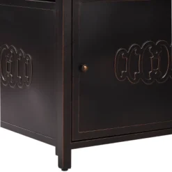 5pc Set With 42" Square Outdoor Aluminum Fire Table & Four Swivel Rocking Chairs & Wind Blocker Lid - Oakland Living -Crosley Shop GUEST 1a710b5b 4064 44d0 abbd b3d4210c0a4e