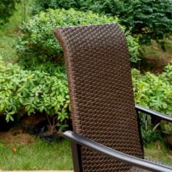 Captiva Designs 7pc Steel Outdoor Patio Dining Set With Rattan Arm Chairs & Rectangle Extendable Table 15 Captiva Designs 7pc Steel Outdoor Patio Dining Set With Rattan Arm Chairs & Rectangle Extendable Table -Crosley Shop GUEST 1ecf919f fffd 4afe b2c0 de038a1056d2