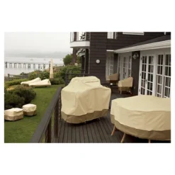 Veranda Deep Patio Loveseat Cover Medium - Light Pebble - Classic Accessories -Crosley Shop GUEST 208b4dac 842e 4f7b a045 52a86bcb527c