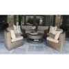 Cyprus Brown 8pc Sectional With Sunbrella - Canopy Home And Garden -Crosley Shop GUEST 20b209f1 1d95 42f0 89fe f11242a4553b