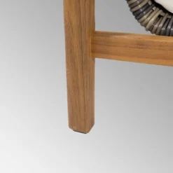 Nova 2pk Acacia Wood Club Chairs - Teak/Gray/Beige - Christopher Knight Home -Crosley Shop GUEST 22d11c05 c57b 480d 81ad 13c258fa4853