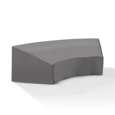 Crosley Outdoor Catalina Round Sectional Furniture Cover, Gray 5 Crosley Outdoor Catalina Round Sectional Furniture Cover, Gray - Image 3