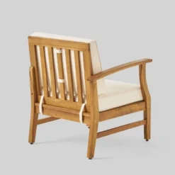 Driscoll 7pc Acacia Wood Chat Set With Fire Pit - Teak/Cream/Brown - Christopher Knight Home 10 Driscoll 7pc Acacia Wood Chat Set With Fire Pit - Teak/Cream/Brown - Christopher Knight Home -Crosley Shop GUEST 25bed994 ae7d 4a78 bbb2 8e9e5b980c00