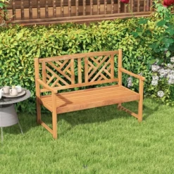 Costway Patio Acacia Wood 2-Person Slatted Bench Outdoor Loveseat Chair Garden Natural 13 Costway Patio Acacia Wood 2-Person Slatted Bench Outdoor Loveseat Chair Garden Natural -Crosley Shop GUEST 27484220 c85d 486c aeb0 77f2f63cd877