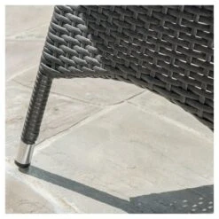 Campbell 5pc Wicker Patio Dining Set With Cushions - Gray - Christopher Knight Home -Crosley Shop GUEST 27956cbf c0a5 4a4d 81d2 6ccd044e307a