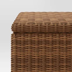 Brookfield Patio End Table With Storage - Brown - Threshold™ -Crosley Shop GUEST 28817774 0b8a 4bfc a42a 5b7ee0f6e0d1