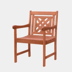 Malibu 5pc Rectangle Wood Outdoor Patio Dining Set - Tan - Vifah -Crosley Shop GUEST 2ac13aa6 2504 464c 84c2 1bc8d1021eeb