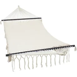 Sunnydaze Decor Sunnydaze Heavy-Duty Deluxe Hand-Woven Cotton American-Style Mayan Hammock With Spreader Bars - 770 Lb Weight Capacity 12 Sunnydaze Decor Sunnydaze Heavy-Duty Deluxe Hand-Woven Cotton American-Style Mayan Hammock With Spreader Bars - 770 Lb Weight Capacity -Crosley Shop GUEST 2af0289c db0f 499c a6f7 4b4e665698fb