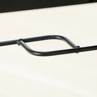 5pc Patio Set With Steel Table & Wicker Rattan Dining Chairs With Cushions - Captiva Designs 7 5pc Patio Set With Steel Table & Wicker Rattan Dining Chairs With Cushions - Captiva Designs - Image 5