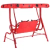 Costway Kids Patio Swing Chair Children Porch Bench Canopy 2 Person Yard Furniture Red -Crosley Shop GUEST 2fa6a760 44fd 4864 82cf 658499cc5aaf