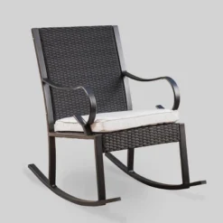 Harmony Wicker Patio Rocking Chair - Christopher Knight Home -Crosley Shop GUEST 2fee739a 10e3 4a58 95d4 41cf4b00933a