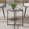 Alburgh 18" Round Cocktail Table - Charcoal - Alaterre Furniture -Crosley Shop GUEST 305edcbe 42cb 4997 9f49 7349cb6a9243