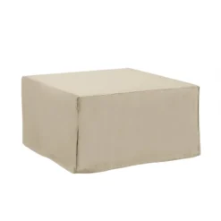 Outdoor Square Table & Ottoman Furniture Cover - Tan - Crosley -Crosley Shop GUEST 339e95fb 4d82 4095 b94a 04ce050dadcc