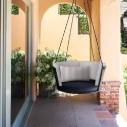 Sally Patio Hanging Swing - Novogratz -Crosley Shop GUEST 35bd2811 15cd 4d31 99b1 4fc9ace7beef