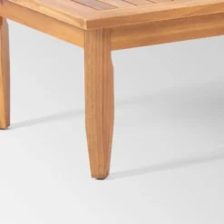 Aston 2pc Acacia Mid-Century Modern Loveseat Set - Teak/Cream - Christopher Knight Home -Crosley Shop GUEST 35fedd00 2342 4923 8d82 a5f203c7110c