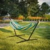 Flash Furniture Lola 2 Person Hammock With Stand And Premium Carry Bag, Cotton Hammock With Space Saving Steel Stand, 450 LBS. Static Weight Capacity -Crosley Shop GUEST 37df9680 a270 4746 95dc 7b44eb8979d3