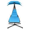 Tangkula Patio Hammock Chair Floating Hanging Chaise Lounge Chair W/ Canopy -Crosley Shop GUEST 37ece739 747e 4ba5 a2a3 1f60baca1aec