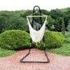 Sunnydaze Decor Sunnydaze Cotton/Nylon Outdoor Mayan Hammock Chair With Adjustable Stand - 330 Lb Weight Capacity - Natural -Crosley Shop GUEST 382454f2 f2cf 4d9a 8868 a4544c4a8ab7