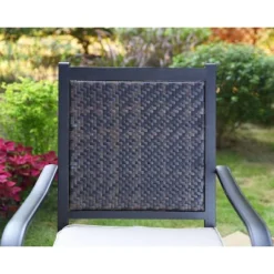 5pc Patio Set With Steel Table & Wicker Rattan Dining Chairs With Cushions - Captiva Designs 34 5pc Patio Set With Steel Table & Wicker Rattan Dining Chairs With Cushions - Captiva Designs -Crosley Shop GUEST 38d99daf 6890 499c b52b 9f23a5dc07ca