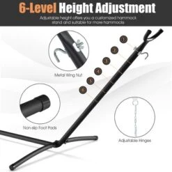 Costway Hammock Chair With Stand Heavy Duty Portable Carrying Bag Cushion Pillow RedBlue 21 Costway Hammock Chair With Stand Heavy Duty Portable Carrying Bag Cushion Pillow RedBlue -Crosley Shop GUEST 393fc167 9fb4 4cdf b59f b94f5bd7f299