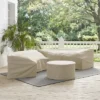 Crosley Catalina 3pc Furniture Cover Set, Two Round Sectional Sofas And Coffee Table, Tan 1 Crosley Catalina 3pc Furniture Cover Set, Two Round Sectional Sofas And Coffee Table, Tan -Crosley Shop GUEST 39bd41aa d3d4 425b 961a 311e30229ed5
