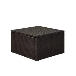Palm Harbor Outdoor Wicker Ottoman - Sand - Crosley 15 Palm Harbor Outdoor Wicker Ottoman - Sand - Crosley -Crosley Shop GUEST 39ec9ef6 ebae 46ae 9ccc 56fd79ee404b 1