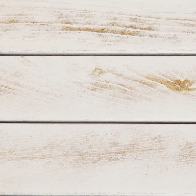 Sunnydaze Decor Sunnydaze Indoor/Outdoor French Country Chestnut Wood Folding Round Bistro Table - 28"- White 5 Sunnydaze Decor Sunnydaze Indoor/Outdoor French Country Chestnut Wood Folding Round Bistro Table - 28"- White - Image 3