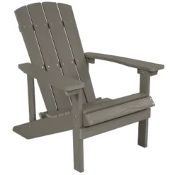 Emma And Oliver Three Piece Hartford Camping Set With Two Faux Wood Adirondack Chairs And Star And Moon Fire Pit With Mesh Cover -Crosley Shop GUEST 3cde43f3 1477 43df 9fd2 ce8df6510594 1