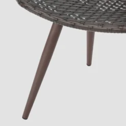 Gila 4pk Wicker Dining Chairs - Brown - Christopher Knight Home -Crosley Shop GUEST 3e60ffab bdac 460c af8c 60cfc5136efc